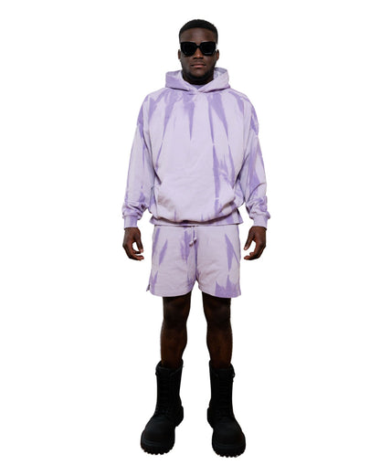 hoodie purple washed